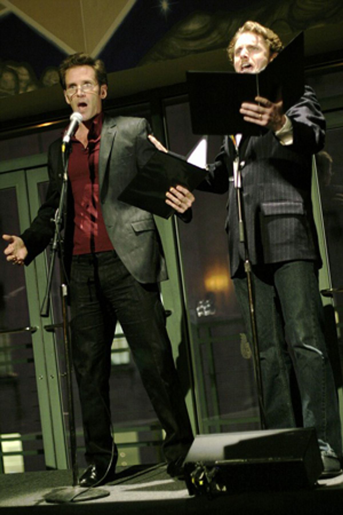 Malcolm Gets and Jason Danieley at 