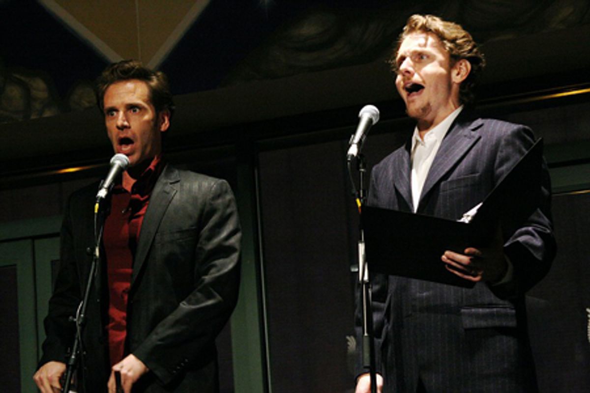 Malcolm Gets and Jason Danieley at 