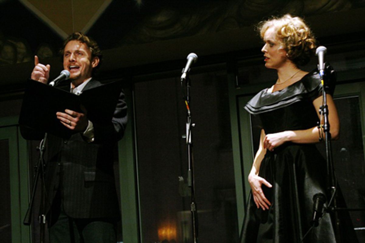 Jason Danieley and Nancy Anderson at 