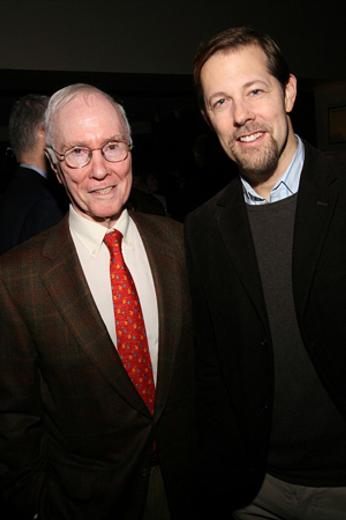 Roger Berlind and John Bolton at 