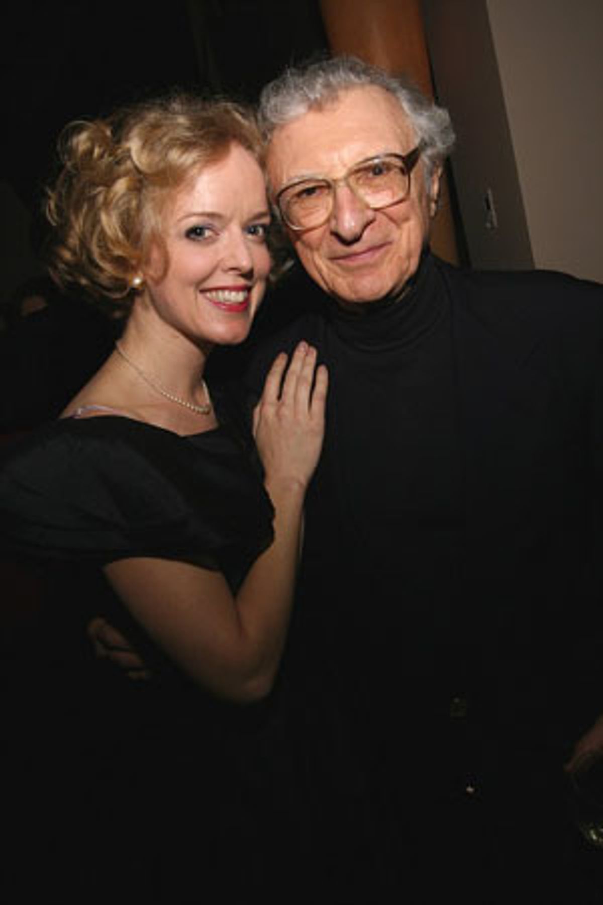 Nancy Anderson and Sheldon Harnick at 