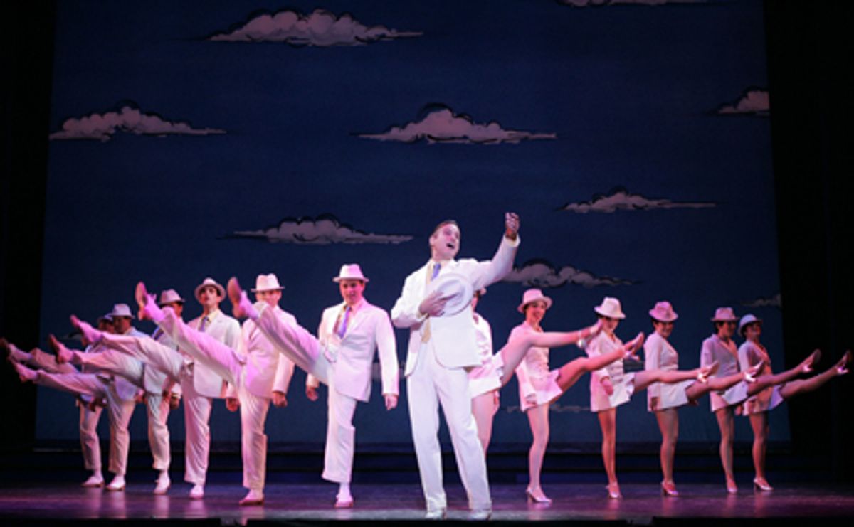 Michael Gruber and cast at 