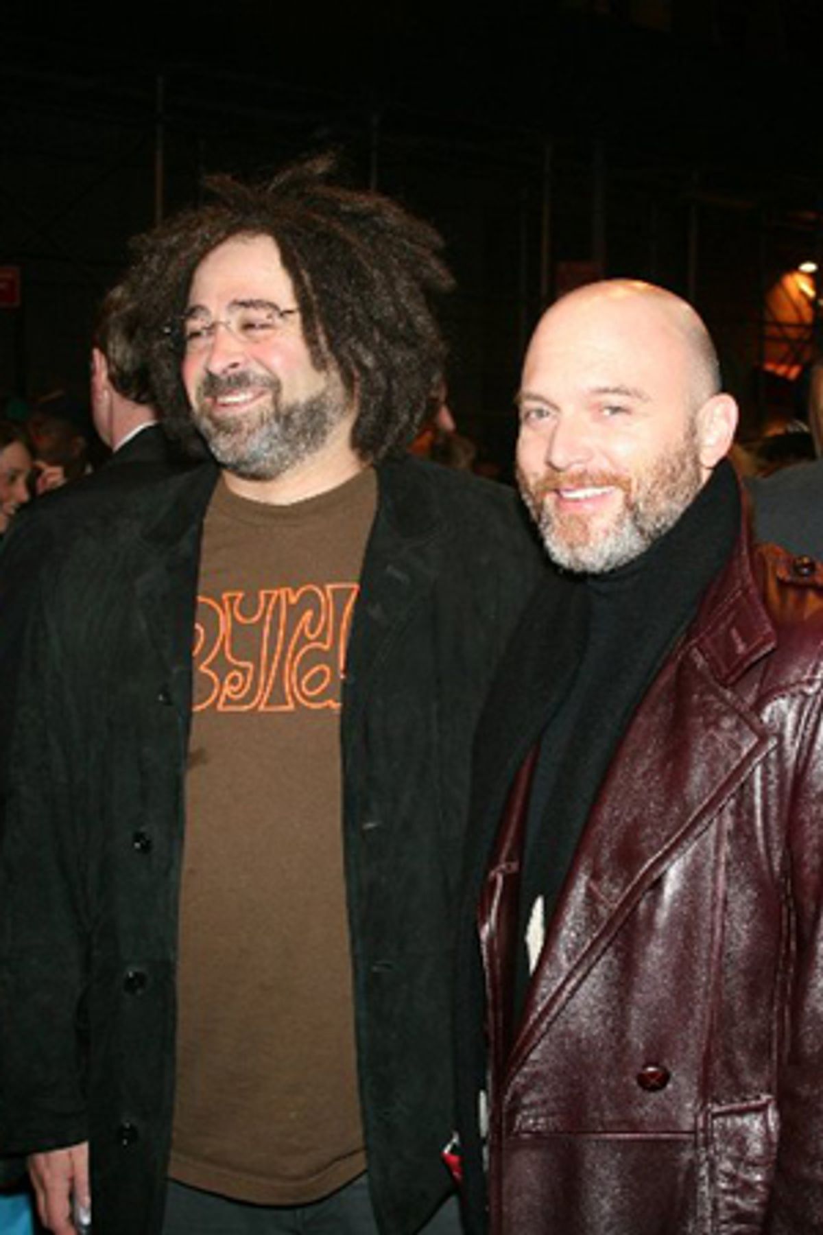 Musician Adam Duritz and Michael Cerveris at 