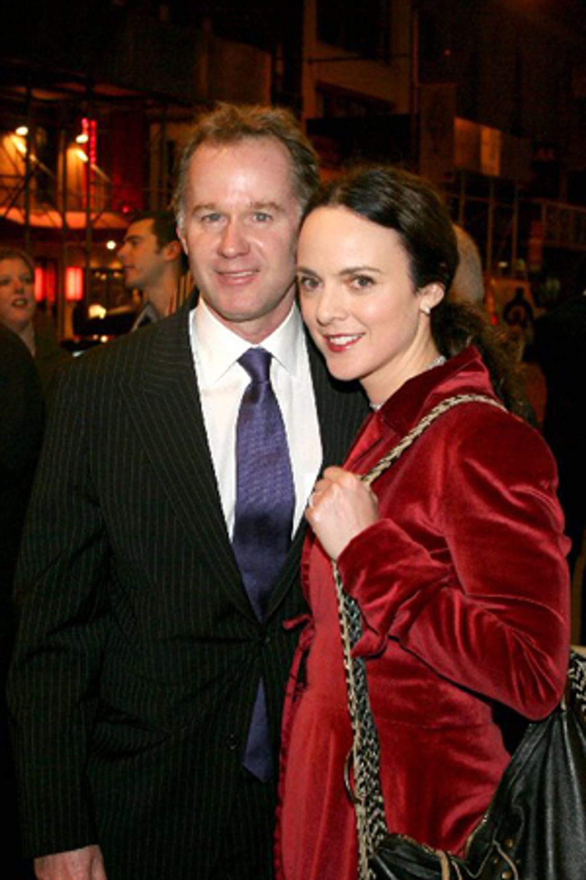 Melissa Errico and Patrick McEnroe at 