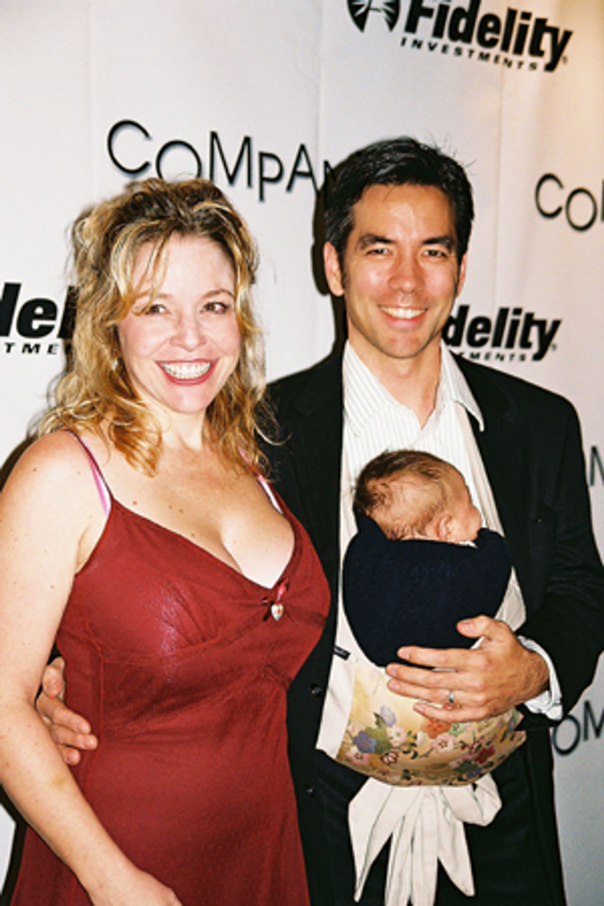 Heather Laws and her family at Company Opening Night Party