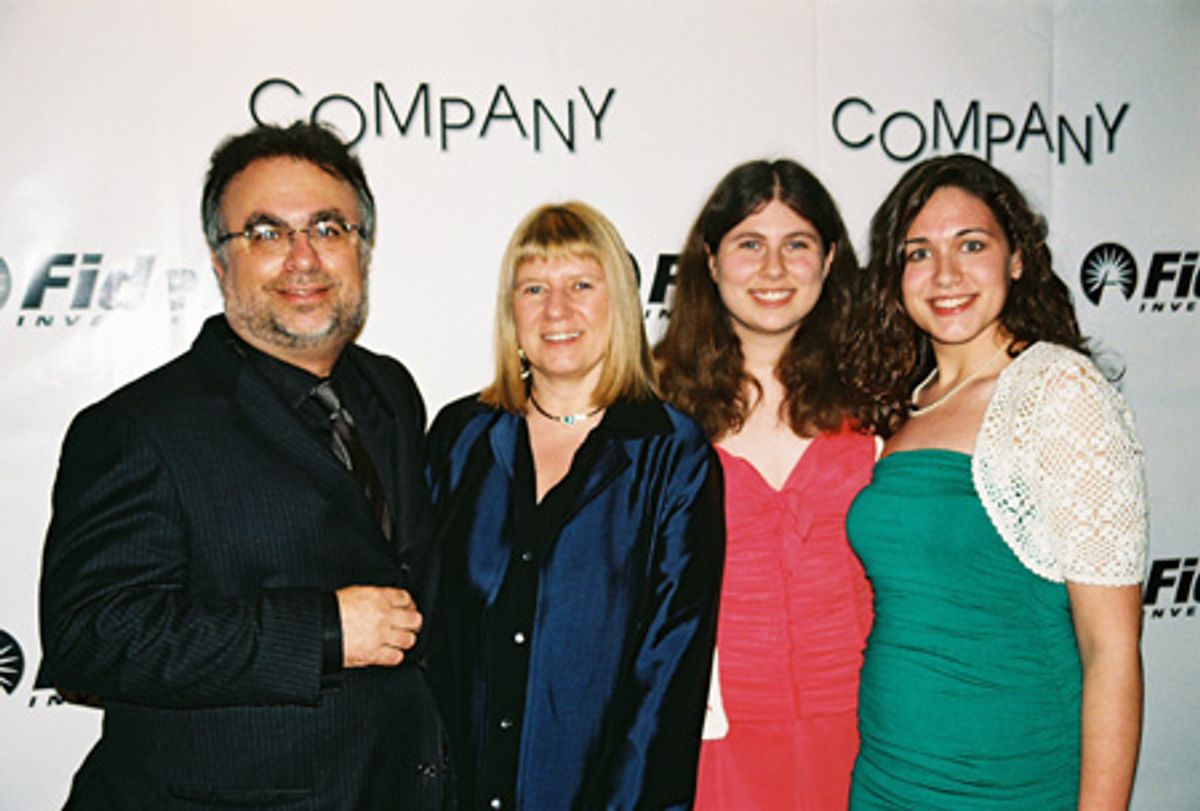 Richard Frankel (Producer) with his family at 