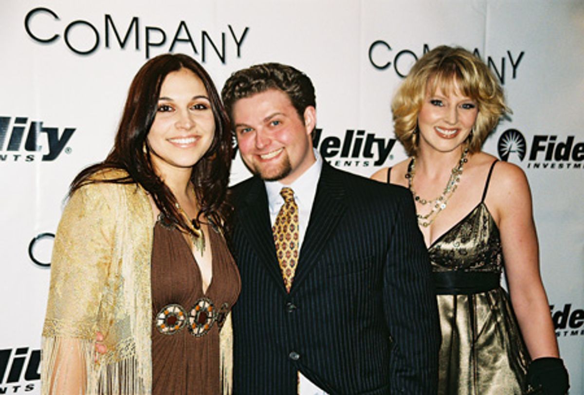 Katrina Yaukey (u/s April, Kathy, Marta), Brandon Ellis (u/s Paul, David) and Jessica Wright (u/s Amy, Jenny, Susan) at 