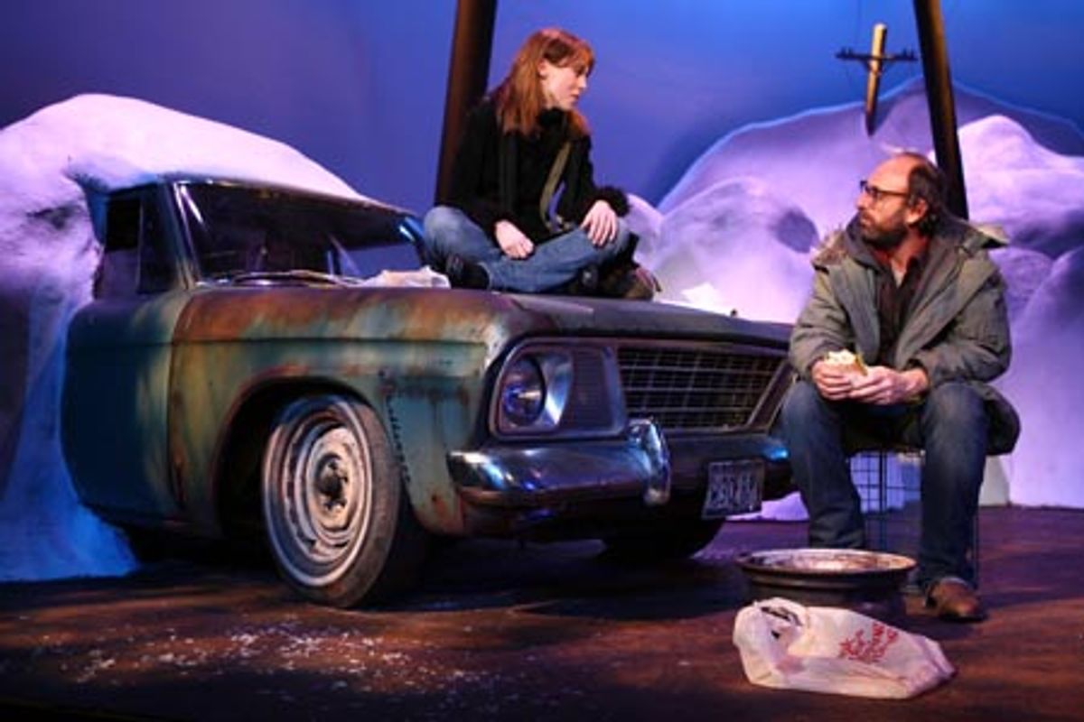 Mary Faber and David Cale at 