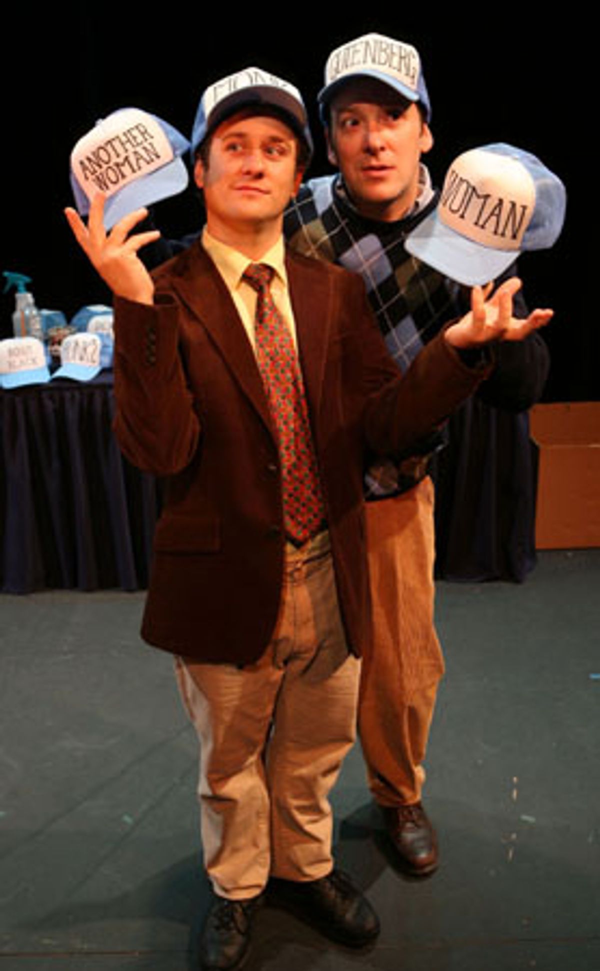 Christopher Fitzgerald and Jeremy Shamos at 