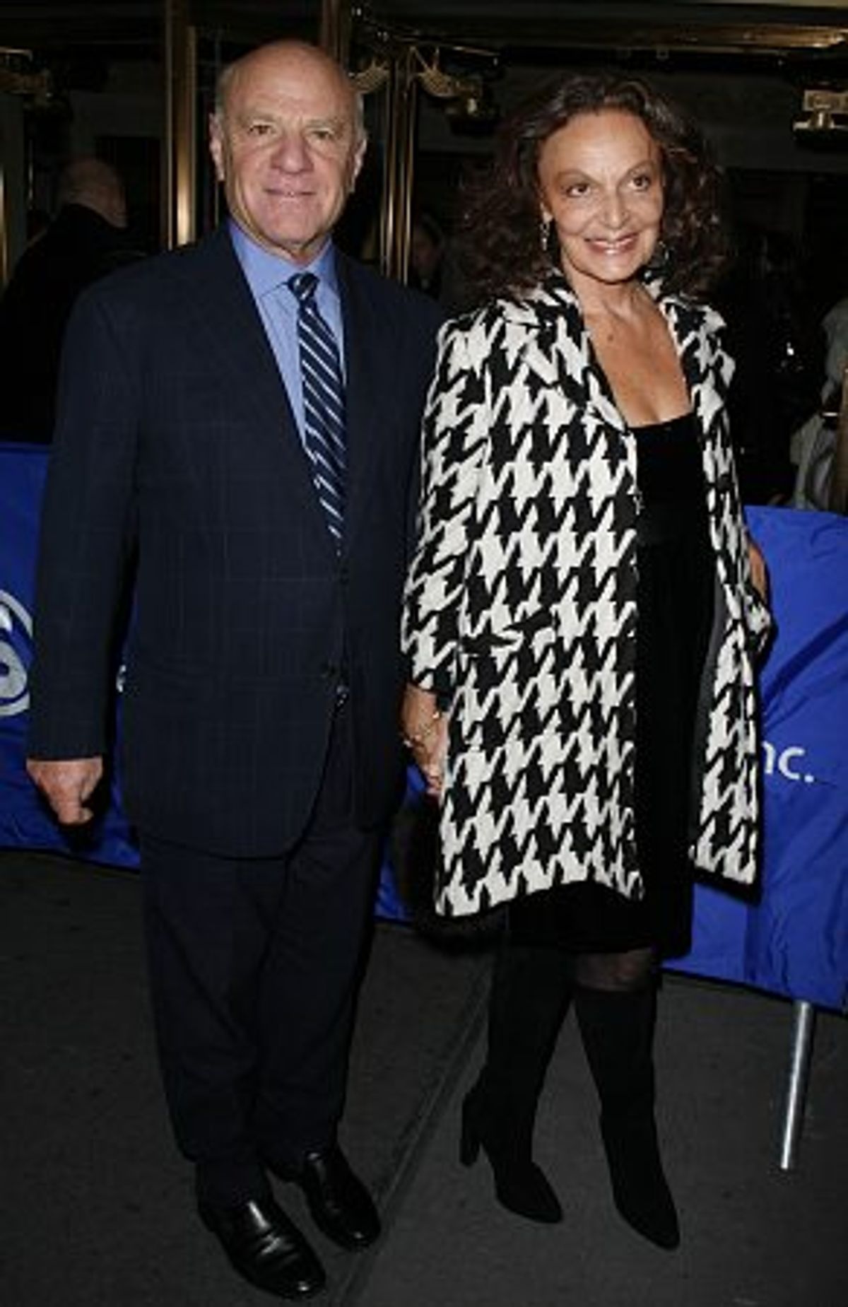 Barry Diller and Diane Von Furstenberg at 