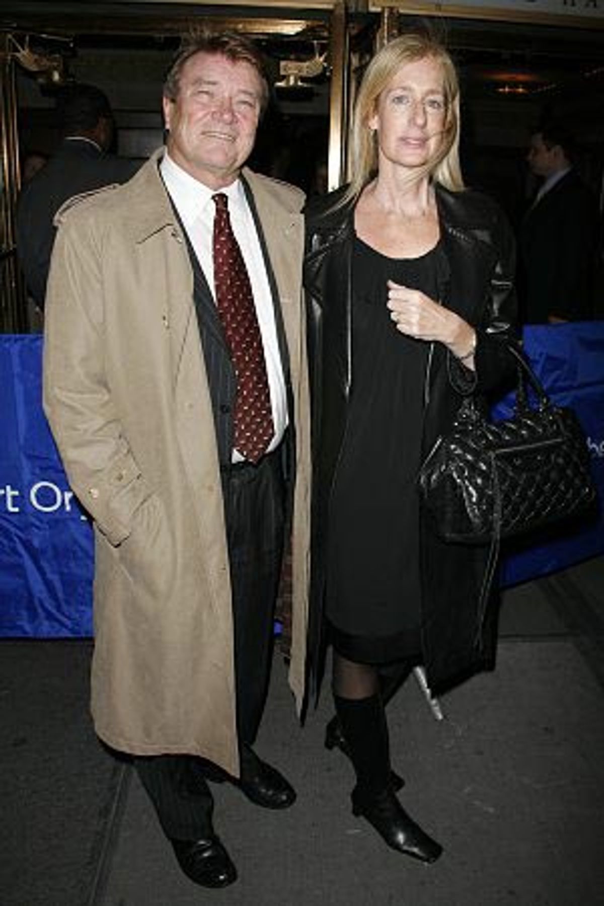 Steve Kroft and guest at 