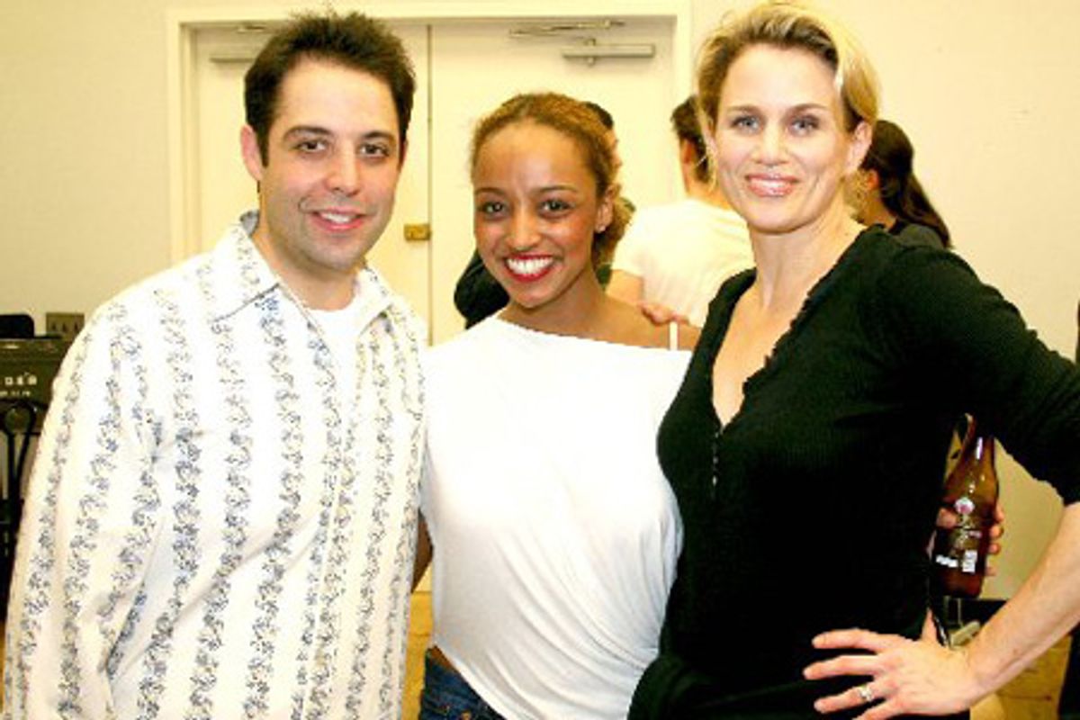 Steve Rosen, Asmeret Ghebremichael and Cady Huffman at 