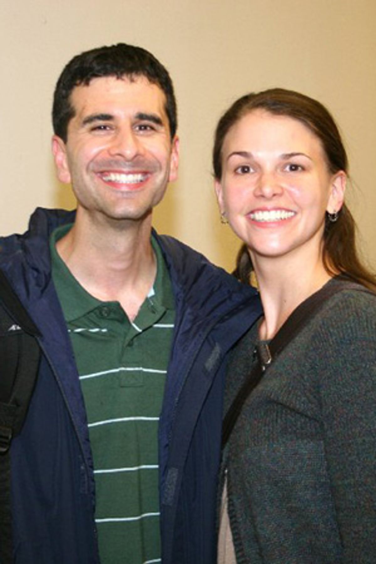 John Cariani and Sutton Foster at 