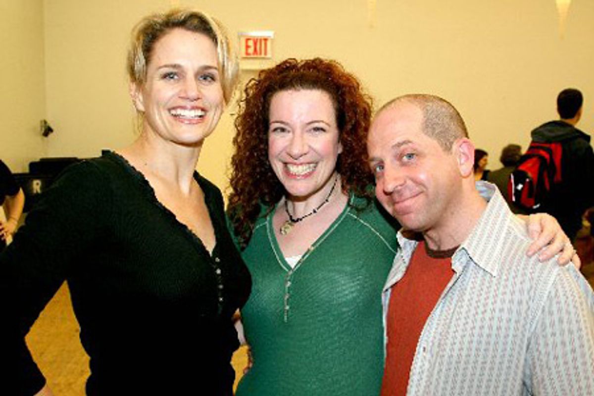 Cady Huffman, Lisa Jolley and Jason Kravits at 
