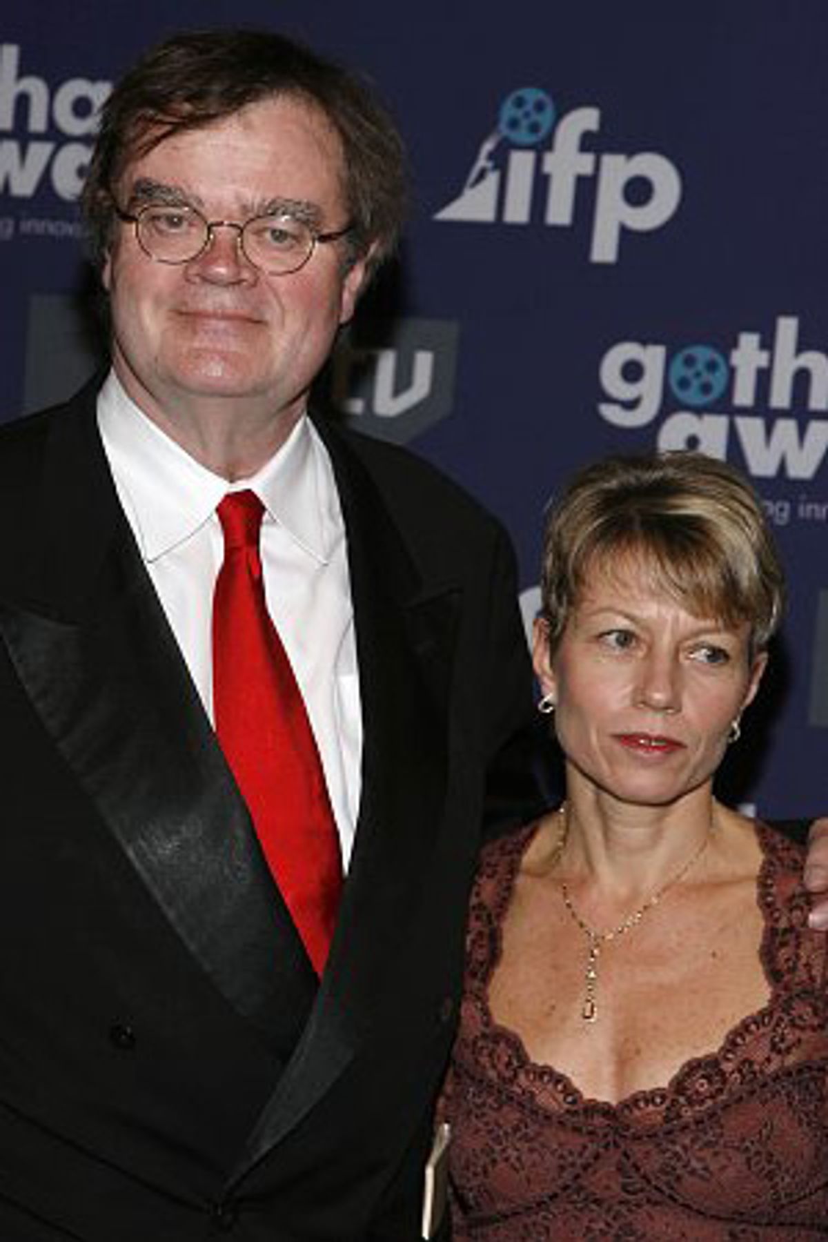 Garrison Keillor and wife at 
