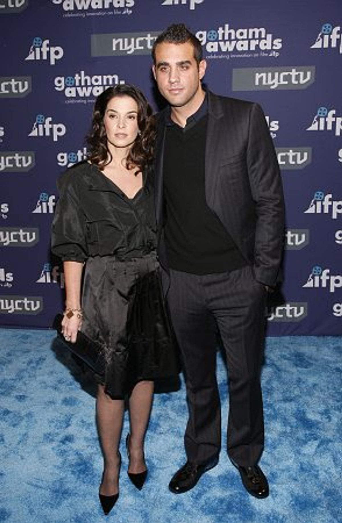 Annabella Sciorra and Bobby Cannavale at 
