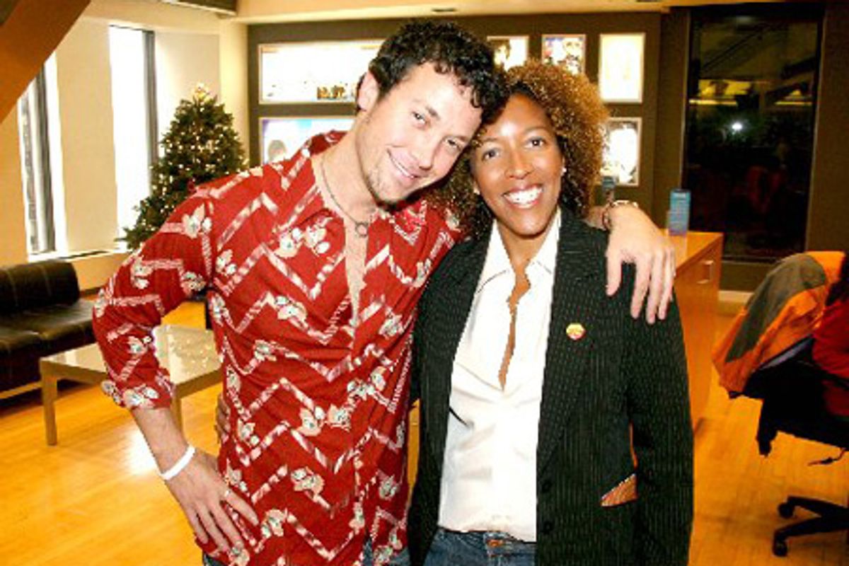 Josh Zuckerman and Joi Cardwell at 