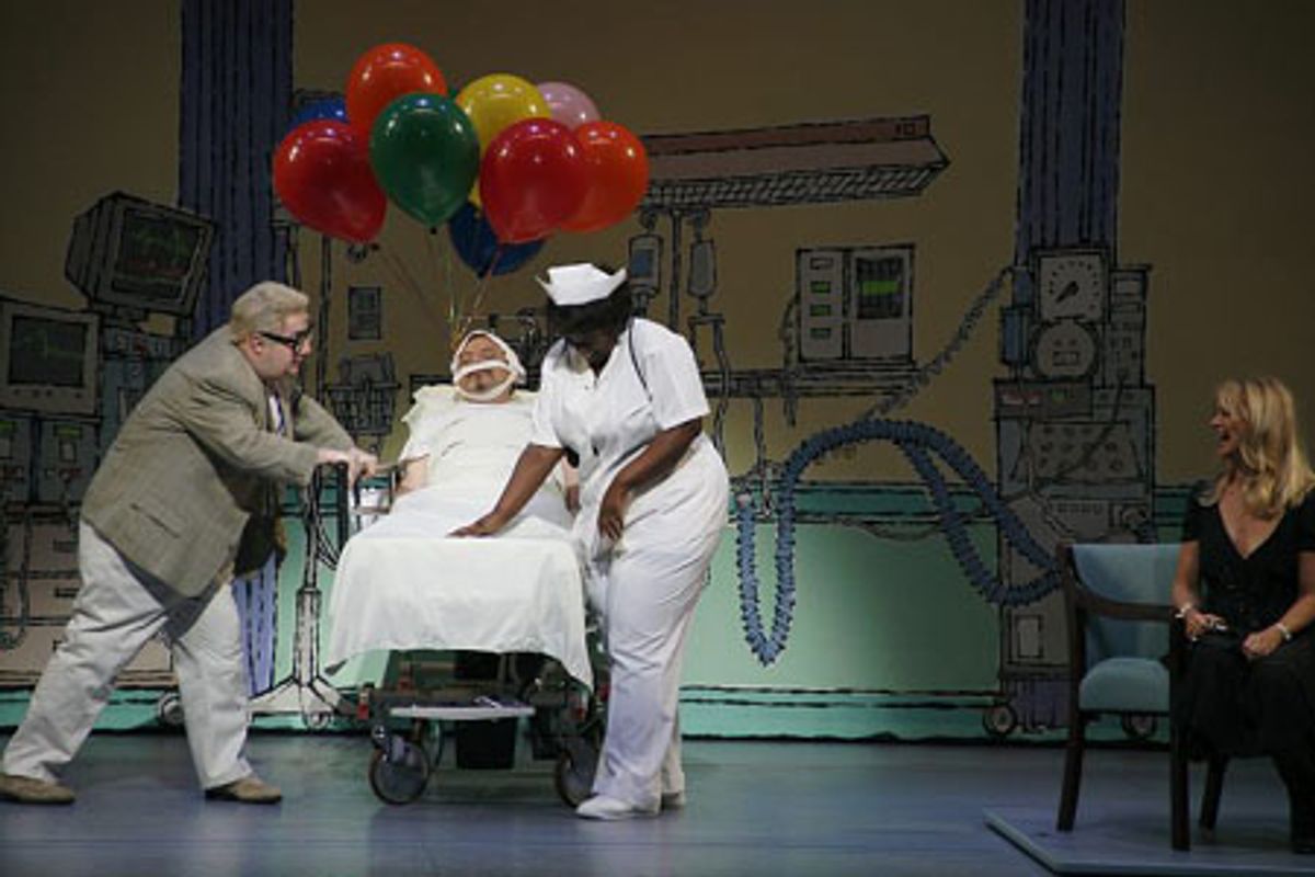 Martin Short, Marc Shaiman, Capathia Jenkins and Goldie Hawn at 