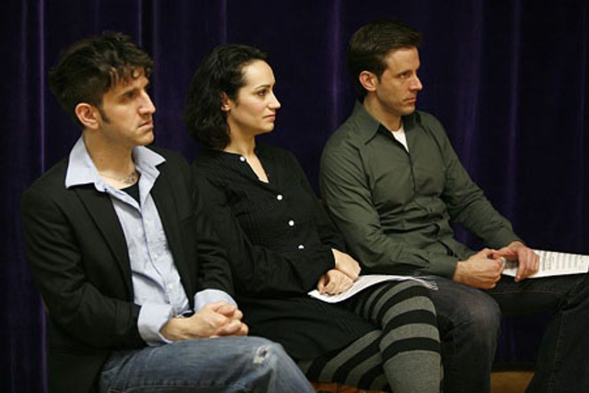 David A. Austin, Eden Espinosa and Lewis Cleale at 