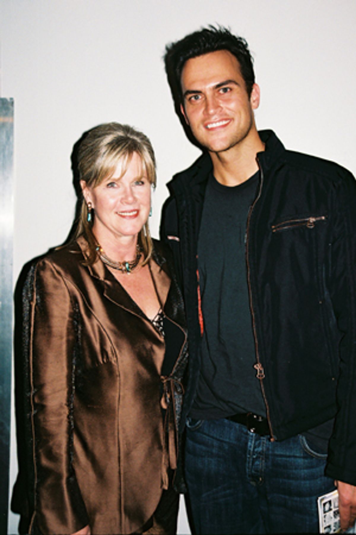 Tipper Gore (Evening's Host) and Cheyenne Jackson (critically acclaimed United 93) at 