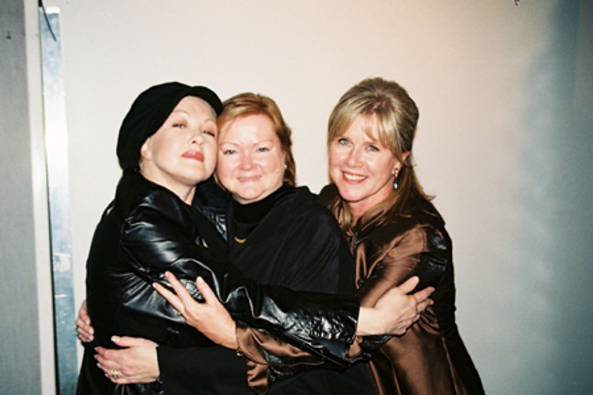 Cyndi Lauper, Judy Shepard and Tipper Gore at 