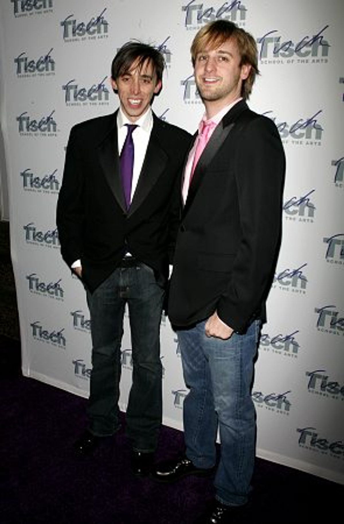 Kevin Cahoon and boyfriend Josh at 