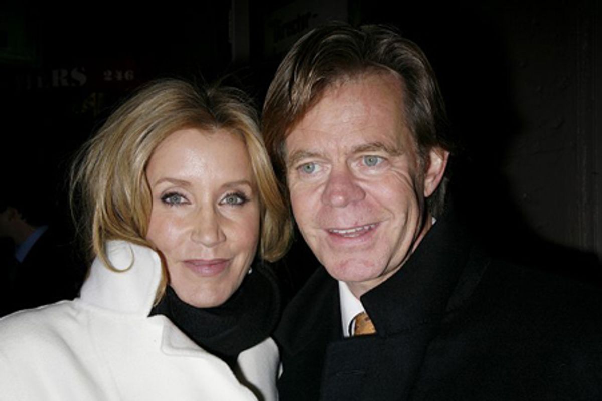 Felicity Huffman and William H. Macy at 