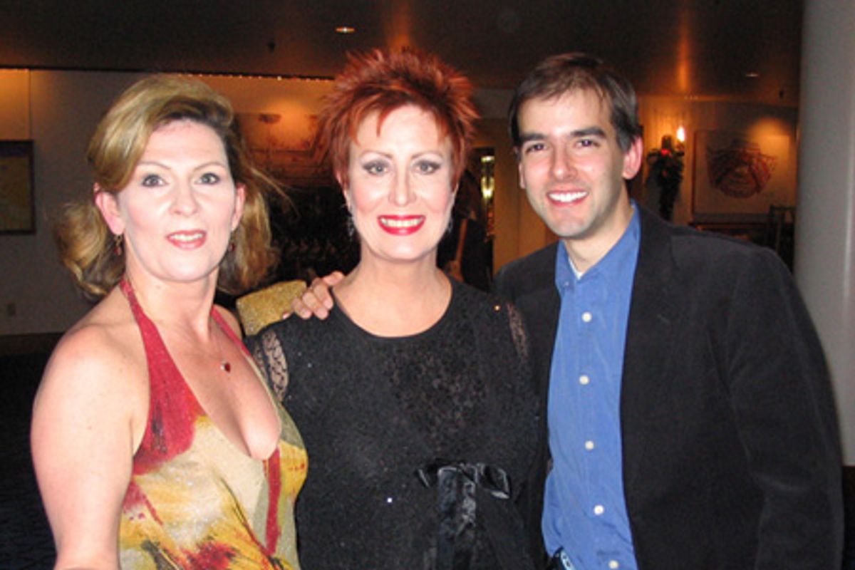  Denise Nolan, Ruth Williamson (Martha Watson) and Marc Bruni at 