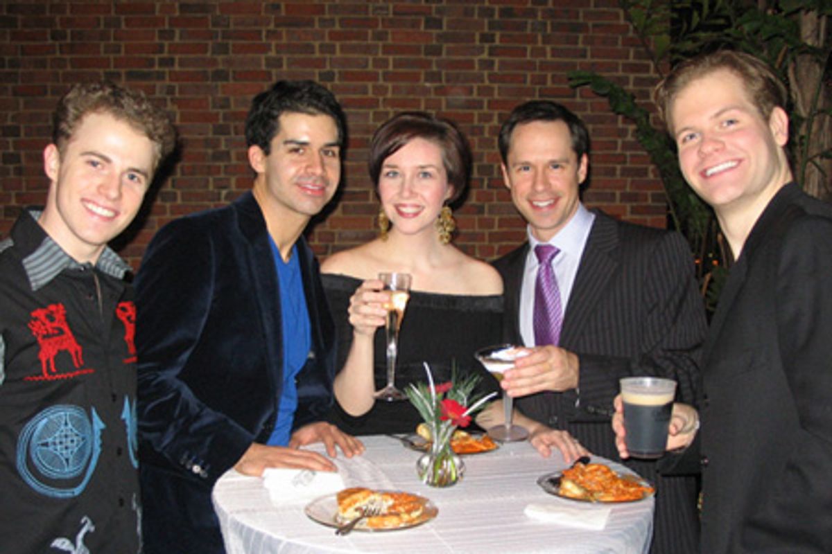 Matt Kirk, Denis Rambert, Jennifer Mathie, James Patterson and J. Austin Eyer at 