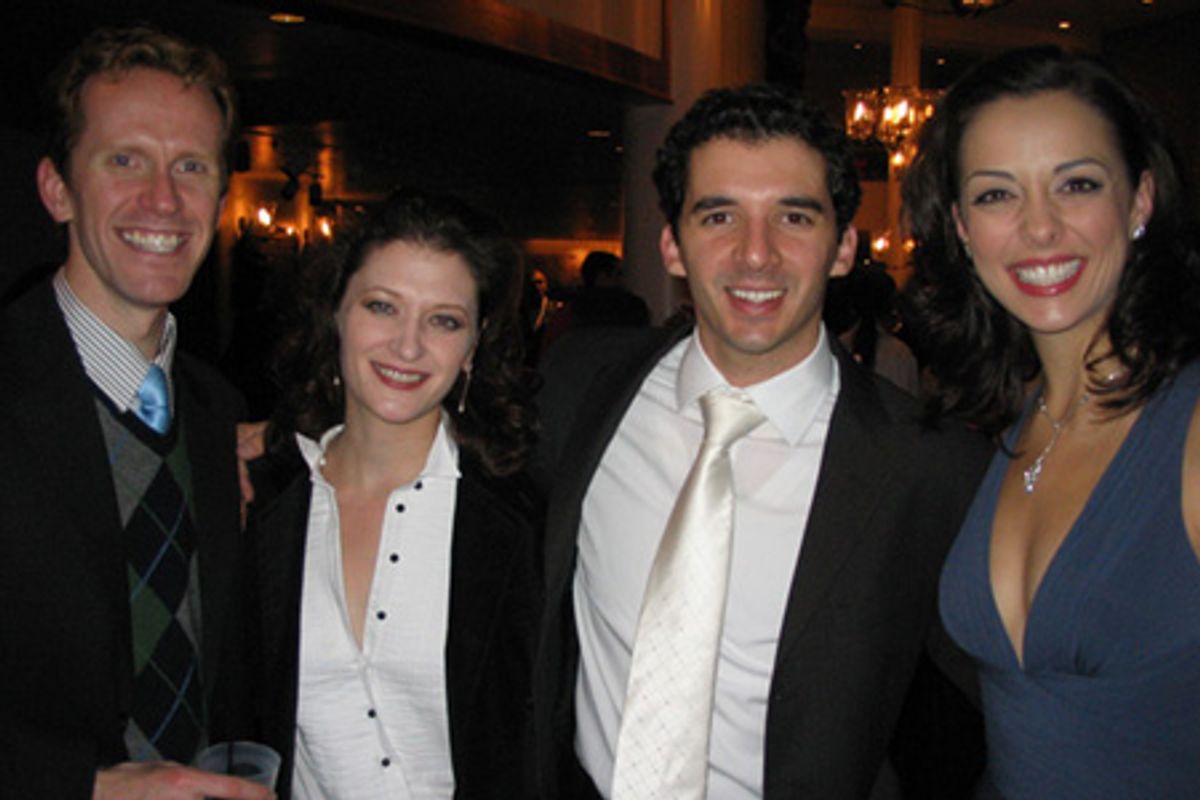 Jeffry Denman, Kerry O'Malley, Kevin Worley and Erin Crouch at 