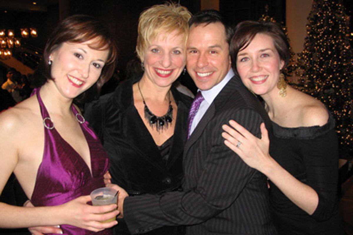 Cara Kjellman, Kelli Barclay, James Patterson and Jennifer Mathie at 