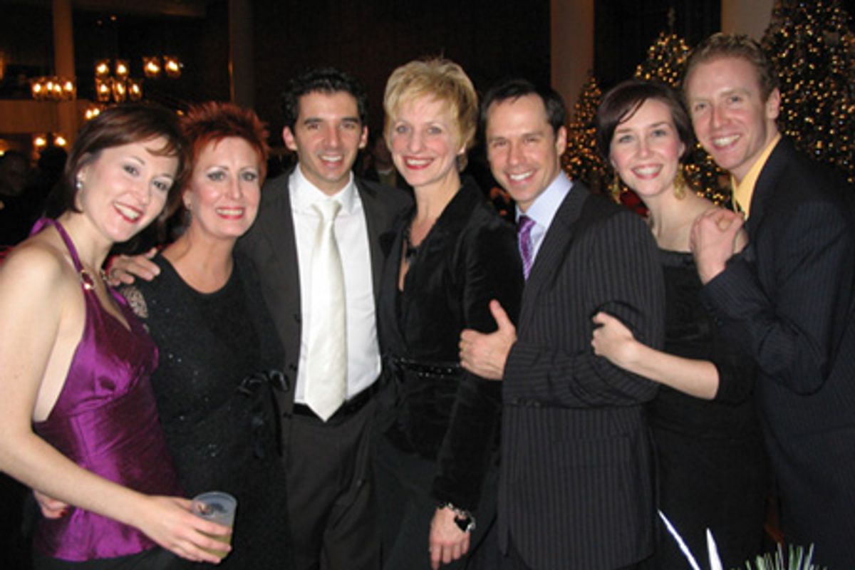 Cara Kjellman, Ruth Williamson, Kevin Worley, Kelli Barclay, James Patterson, Jennifer Mathie and Colin Bradbury at 