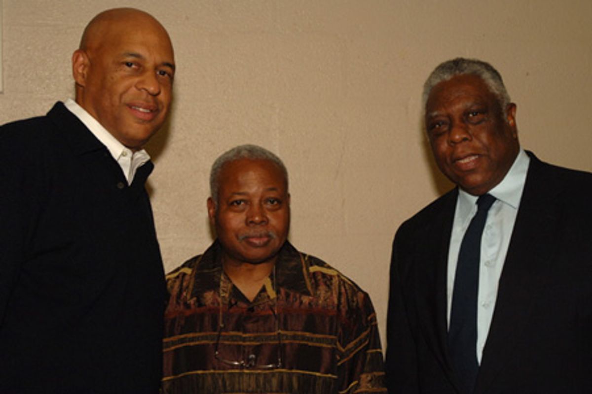 Oz Scott, Ed Bullins and Woodie King, Jr. at 