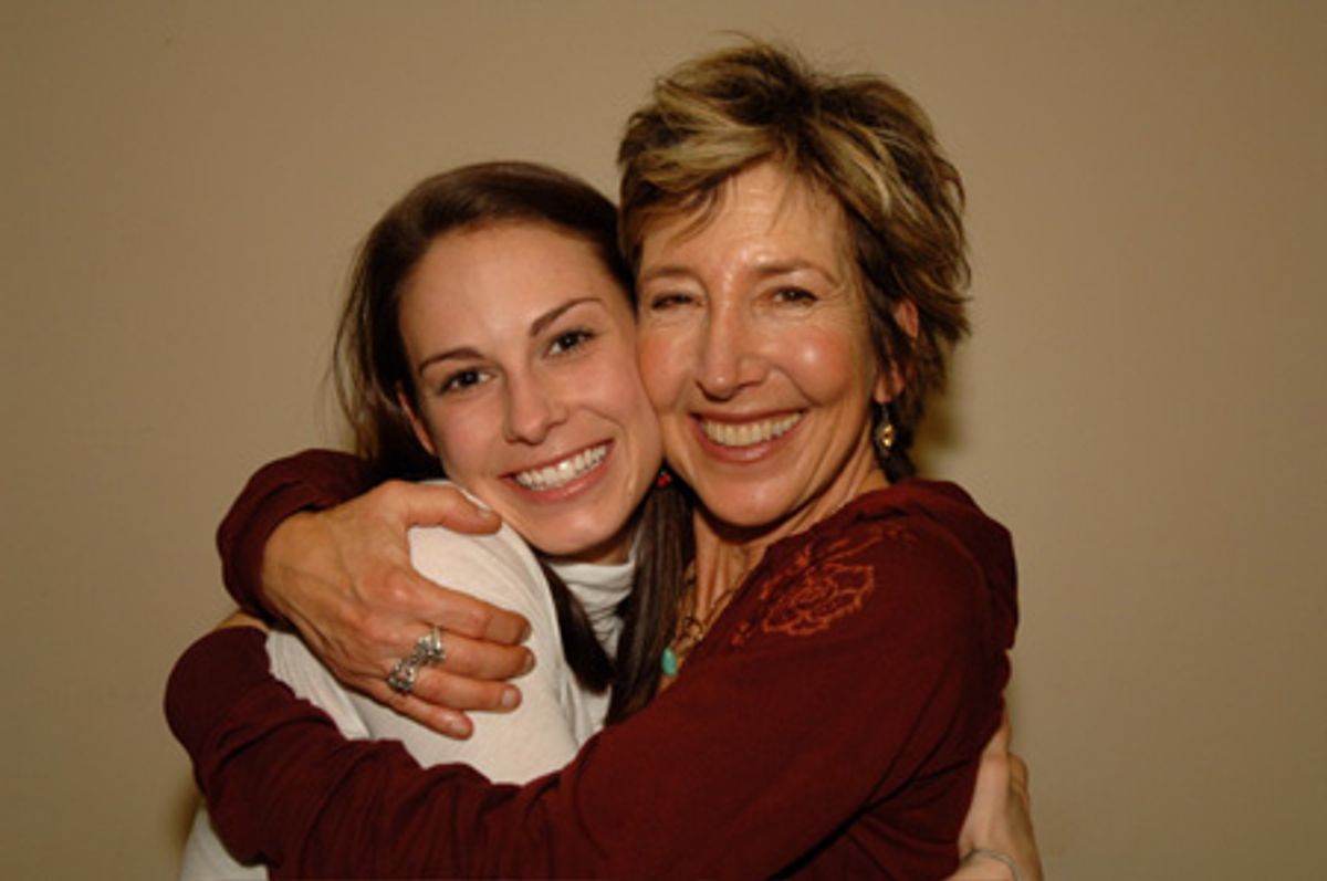 Elizabeth Wirth and Lin Shaye at 