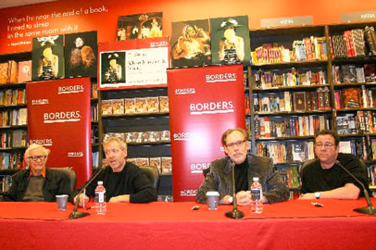 Albert Maysles, Scott Frankel, Michael Korie and Michael Grief at 