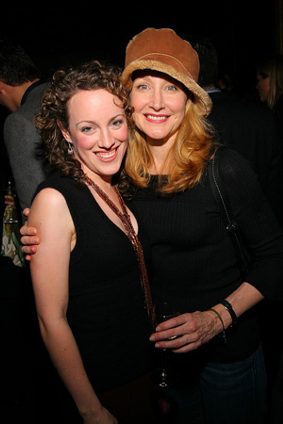 Samantha Soule and Patricia Clarkson at 
