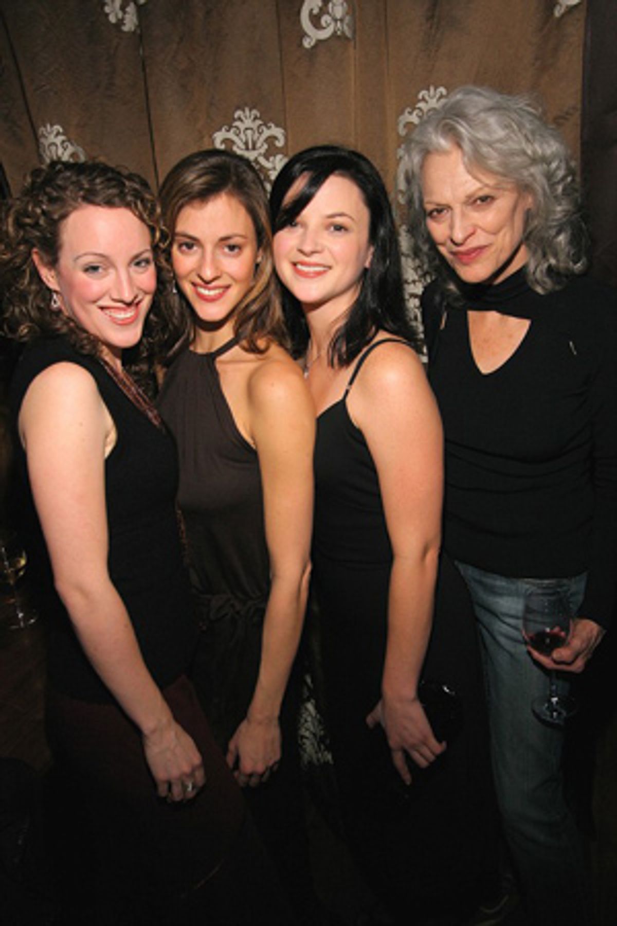 Samantha Soule, Katharine Powell, Rachel Black and Judith Roberts at 