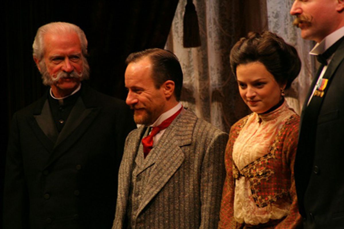 Geddeth Smith, Steven Goldstein and Rachel Black at 