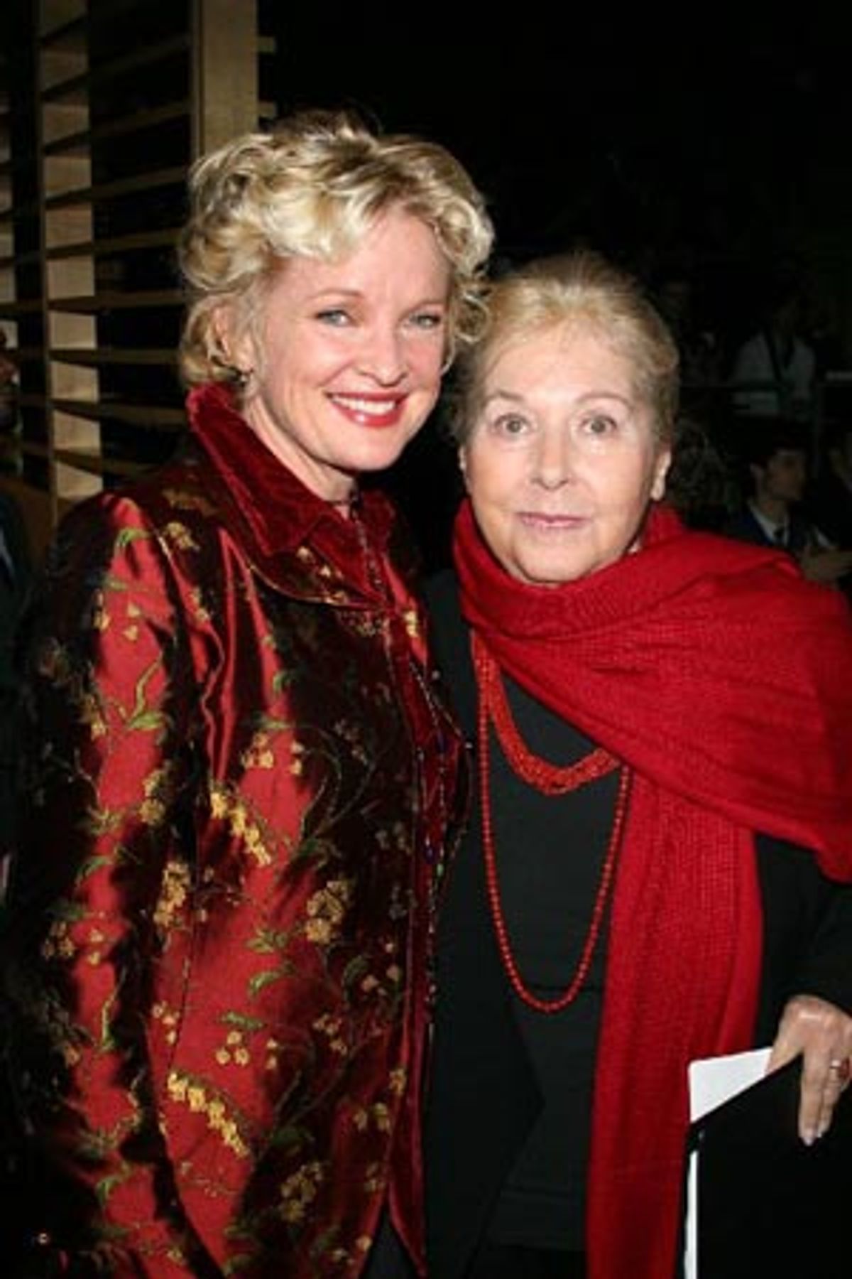 Christine Ebersole and Marilyn Bergman at 