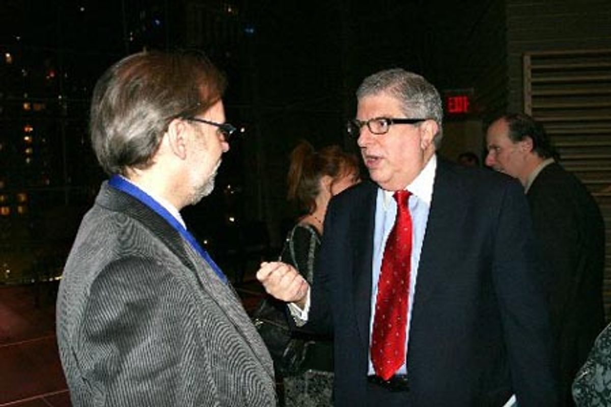 Michael Korie and Marvin Hamlisch at 