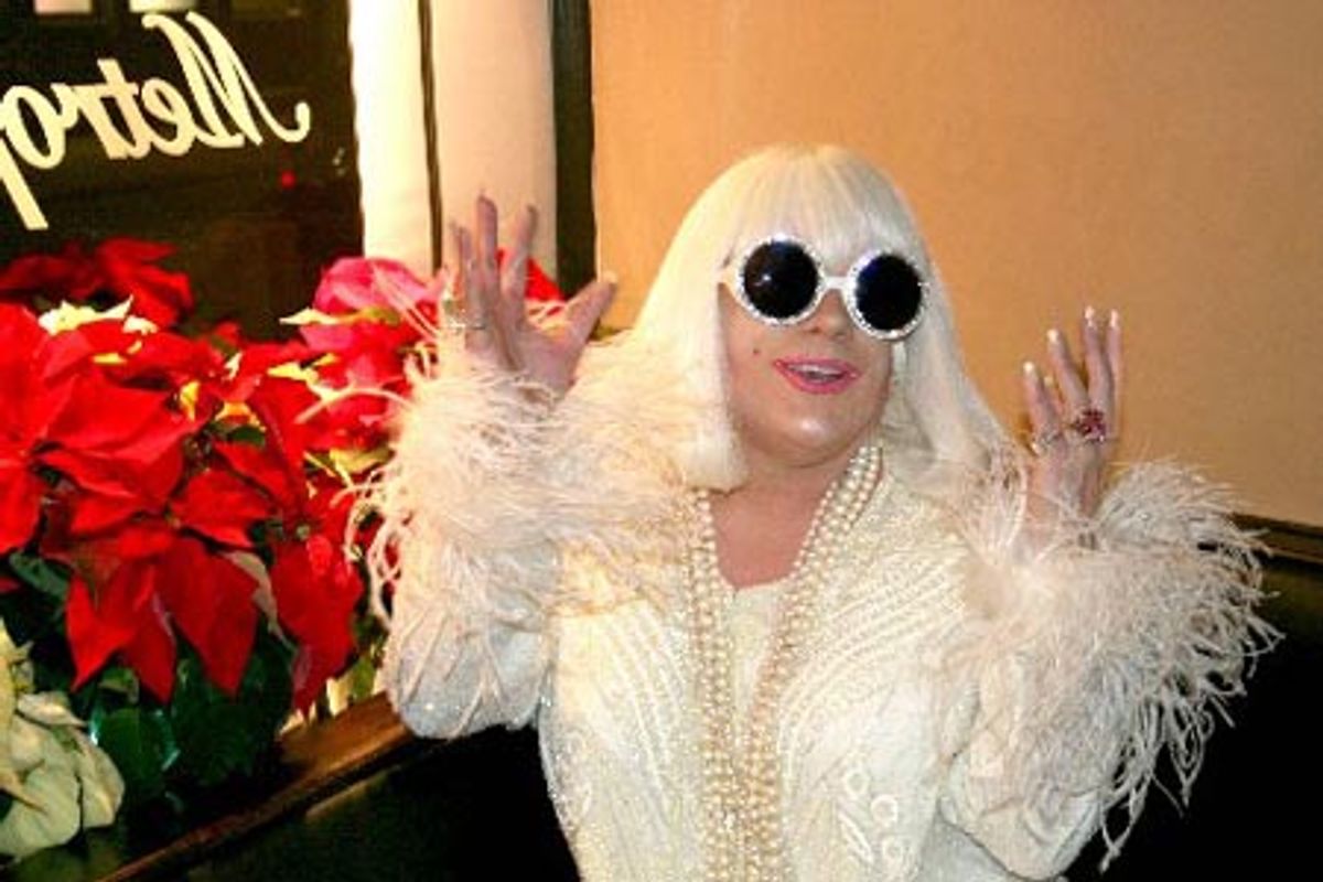 Chuck Sweeney as Miss Peggy Lee at 