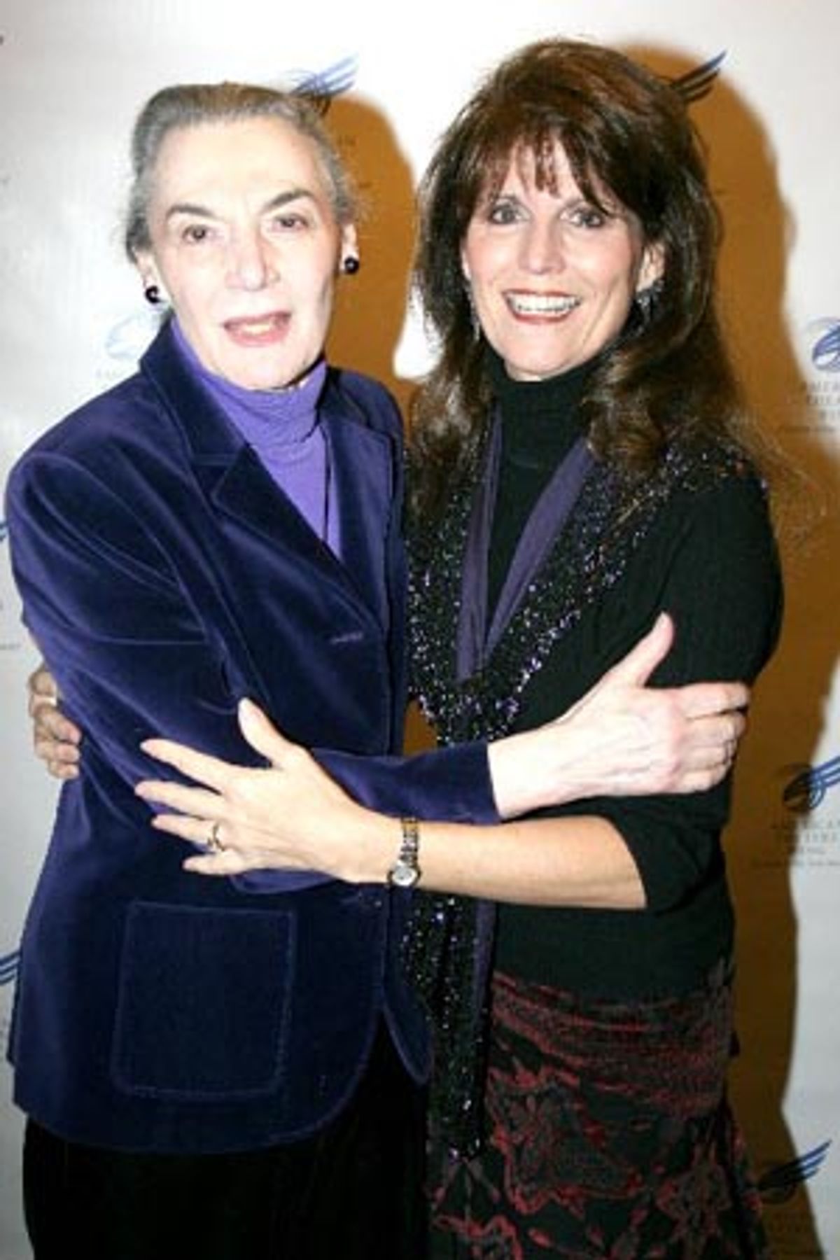 Marian Seldes and Lucie Arnaz at 