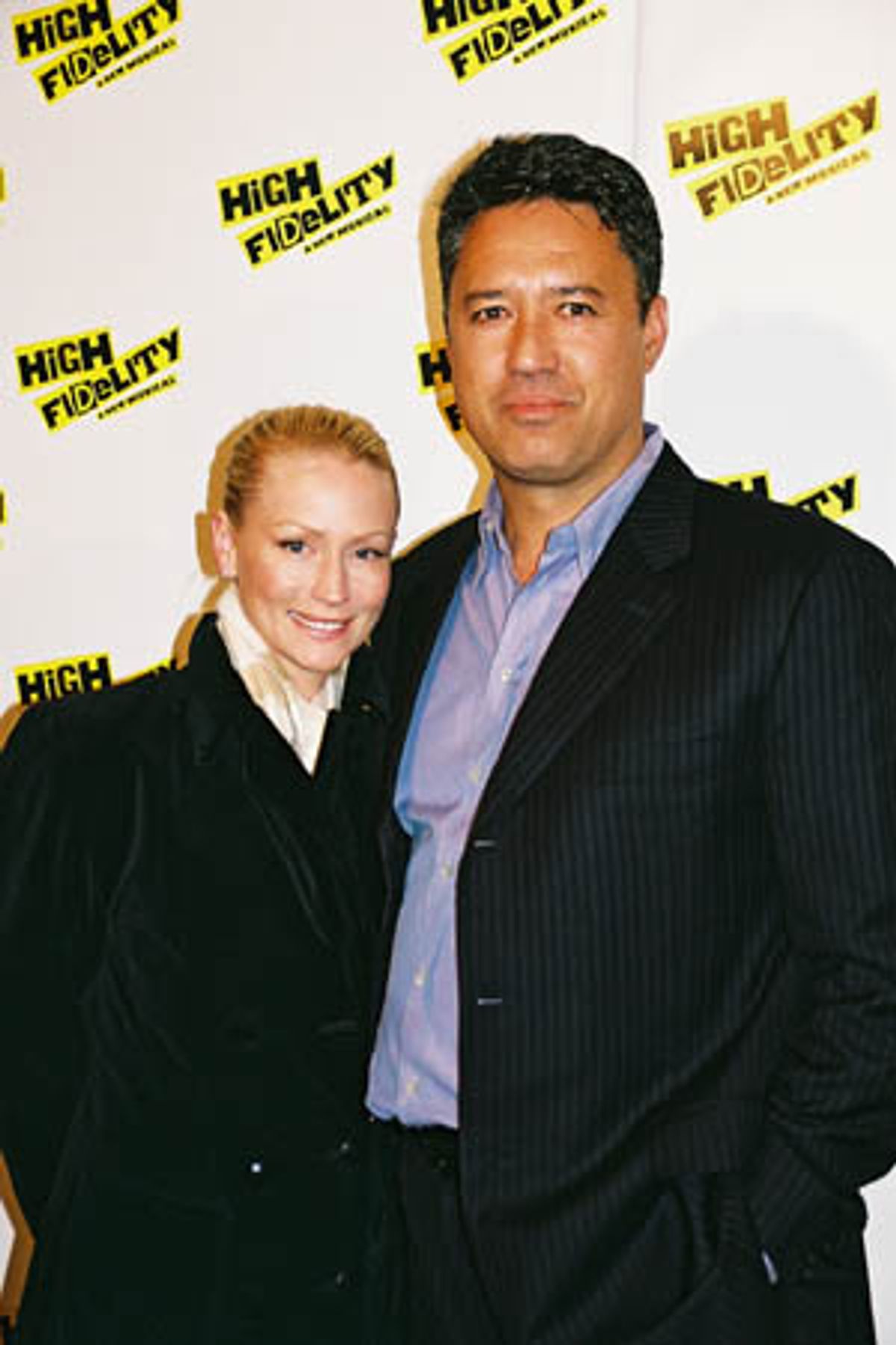 Johanna and Ron Darling at High Fidelity Opening Night Party