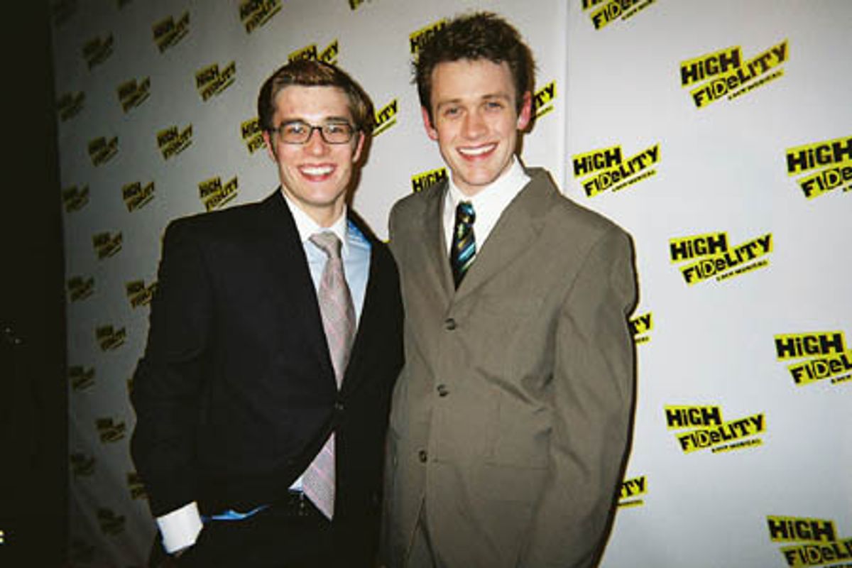 Paul McGill and Michael Arden at 