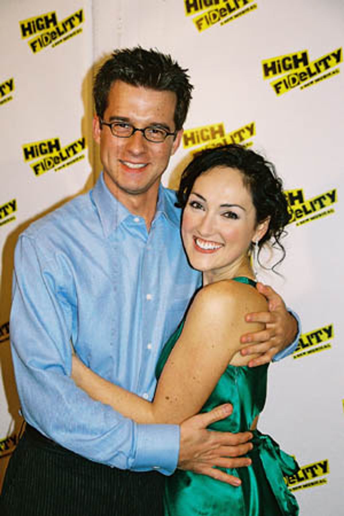 Christian Hebel and Tiffany Haas at 