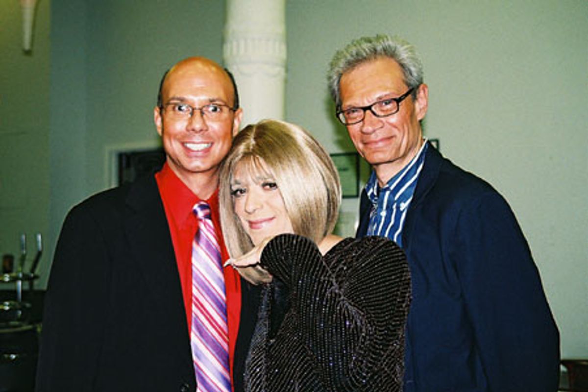 Richie Ridge, Simply Barbra (Steven Brinberg) and Preston Ridge at 