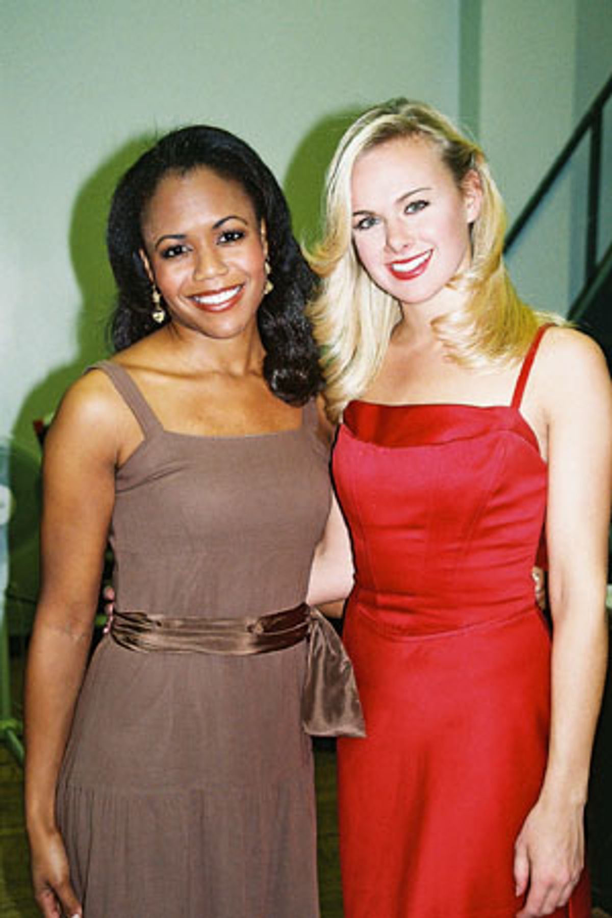 Nikki Renee Daniels and Laura Bell Bundy at 