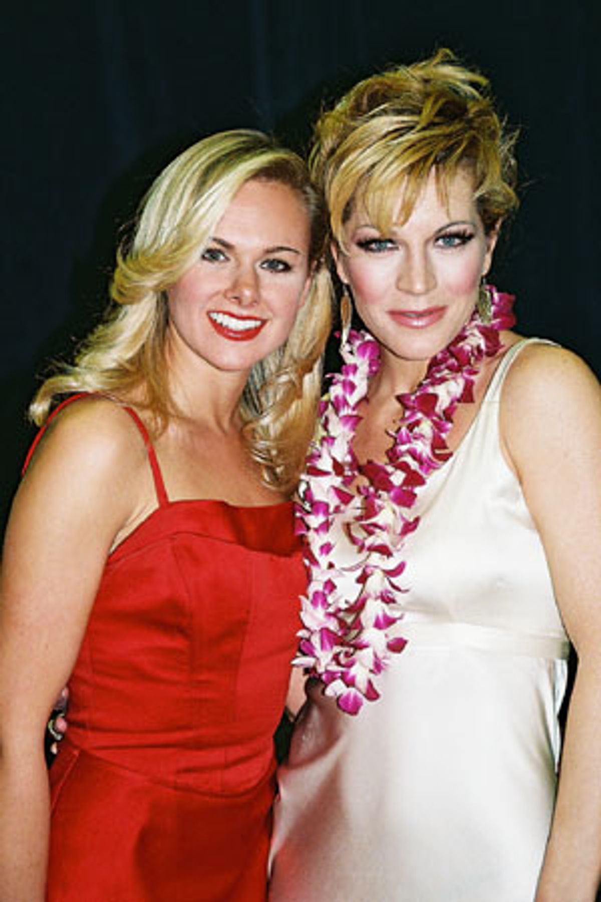 Laura Bell Bundy and Felicia Finley at 