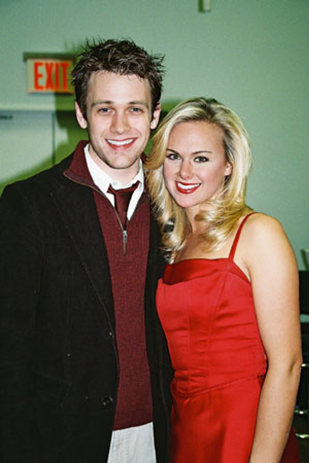 Michael Arden and Laura Bell Bundy at 