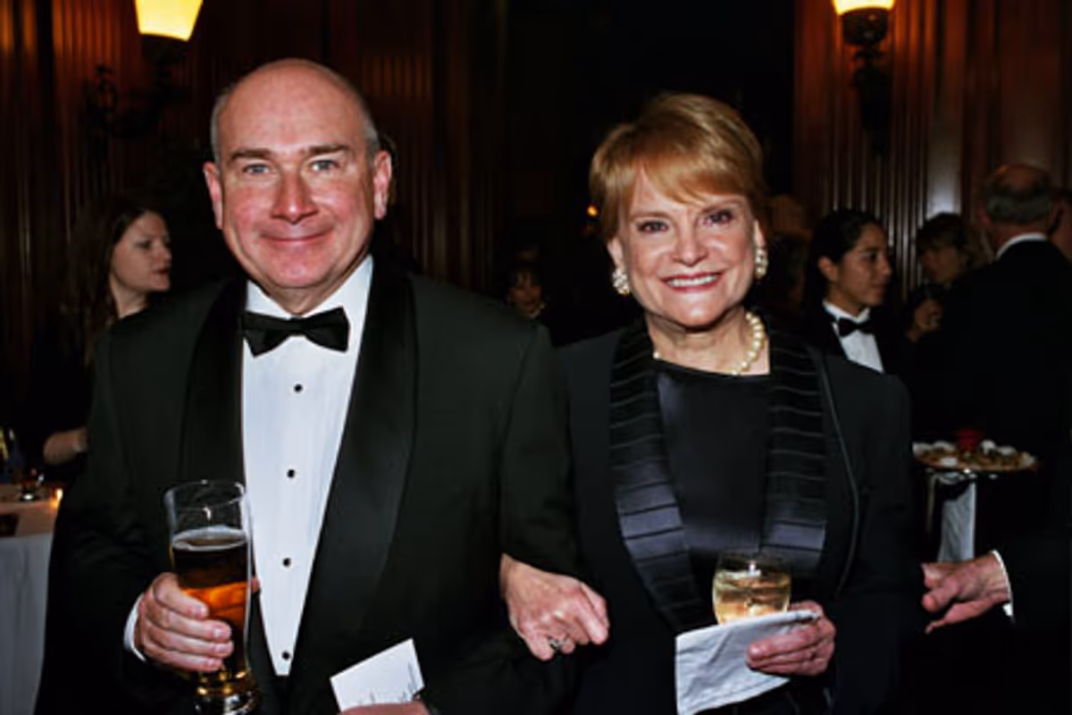 The Honorable Richard Eaton with Susan Henshaw Jones at MacDowell Colony Celebration